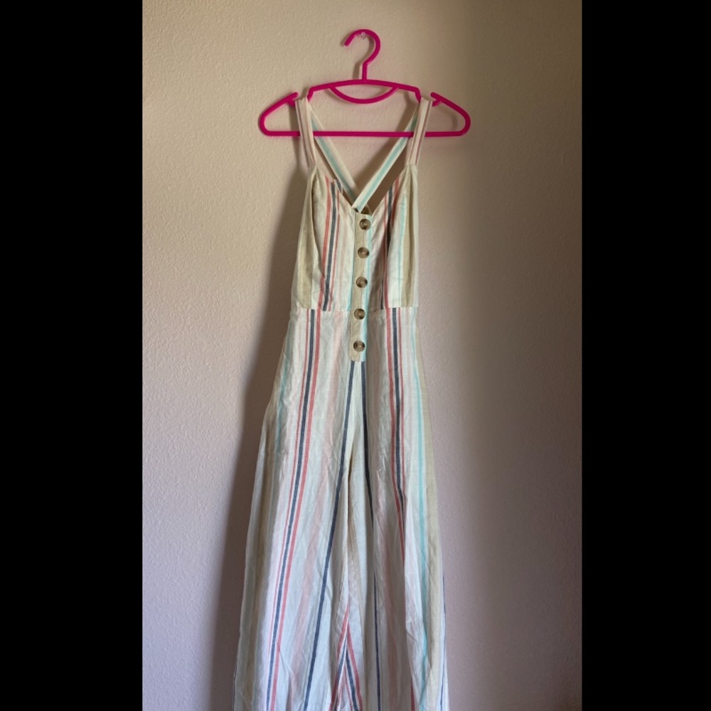 Stripped jumpsuit